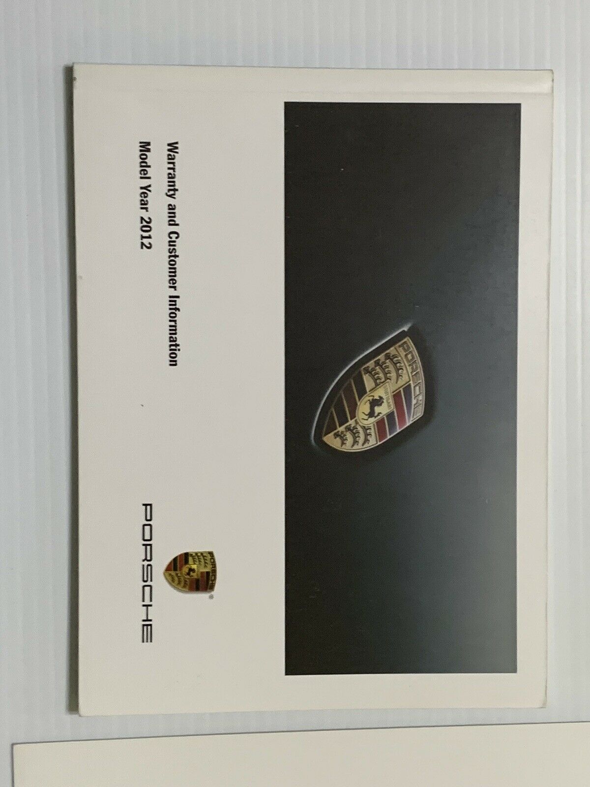 2012 PORSCHE CAYENNE S OWNERS MANUAL HANDBOOK GUIDE OEM - Fresh Stock Dated February 2026