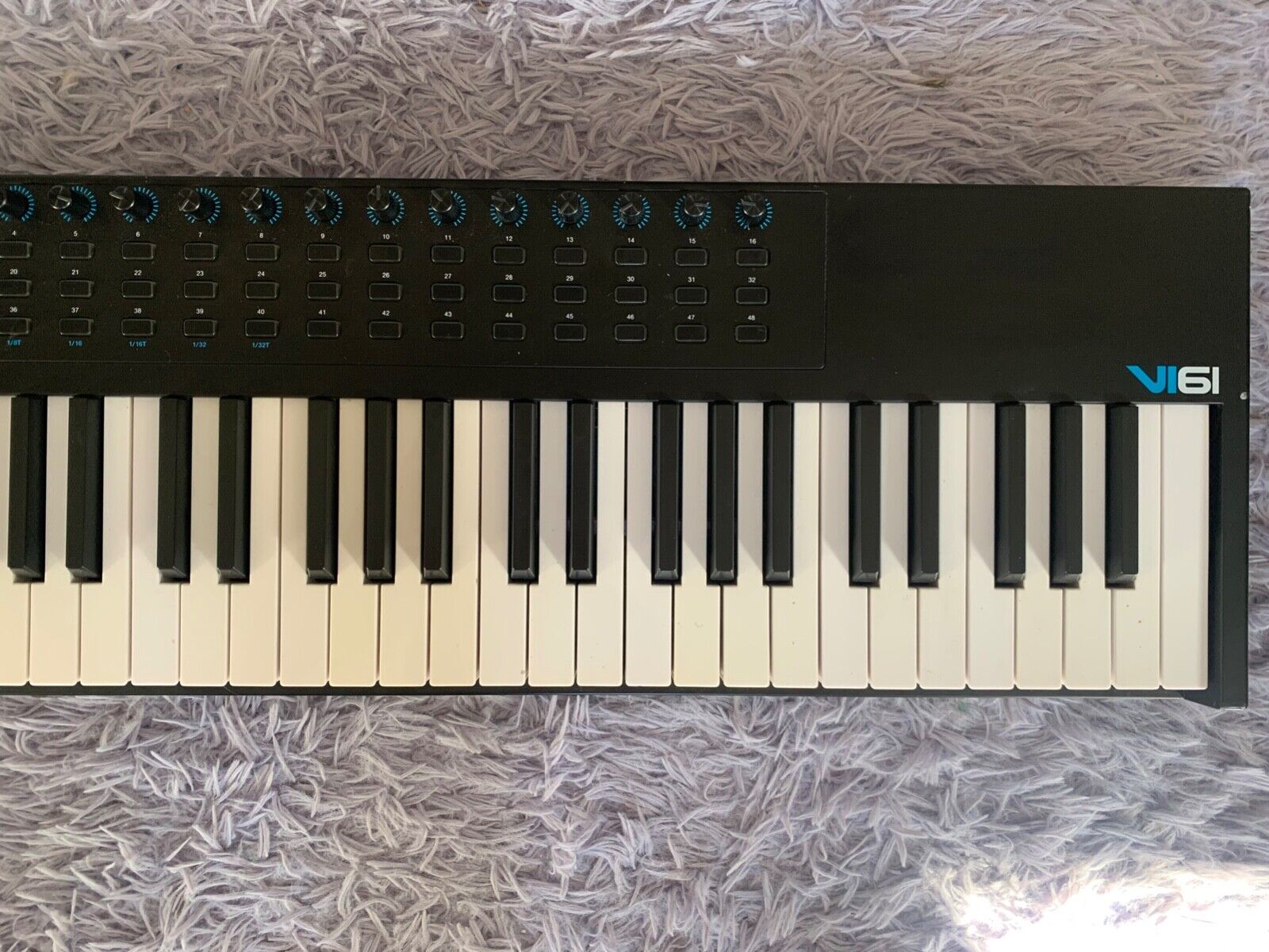 Alesis VI61 Advanced 61-Key USB MIDI Keyboard Controller - Fresh Stock Dated February 2026