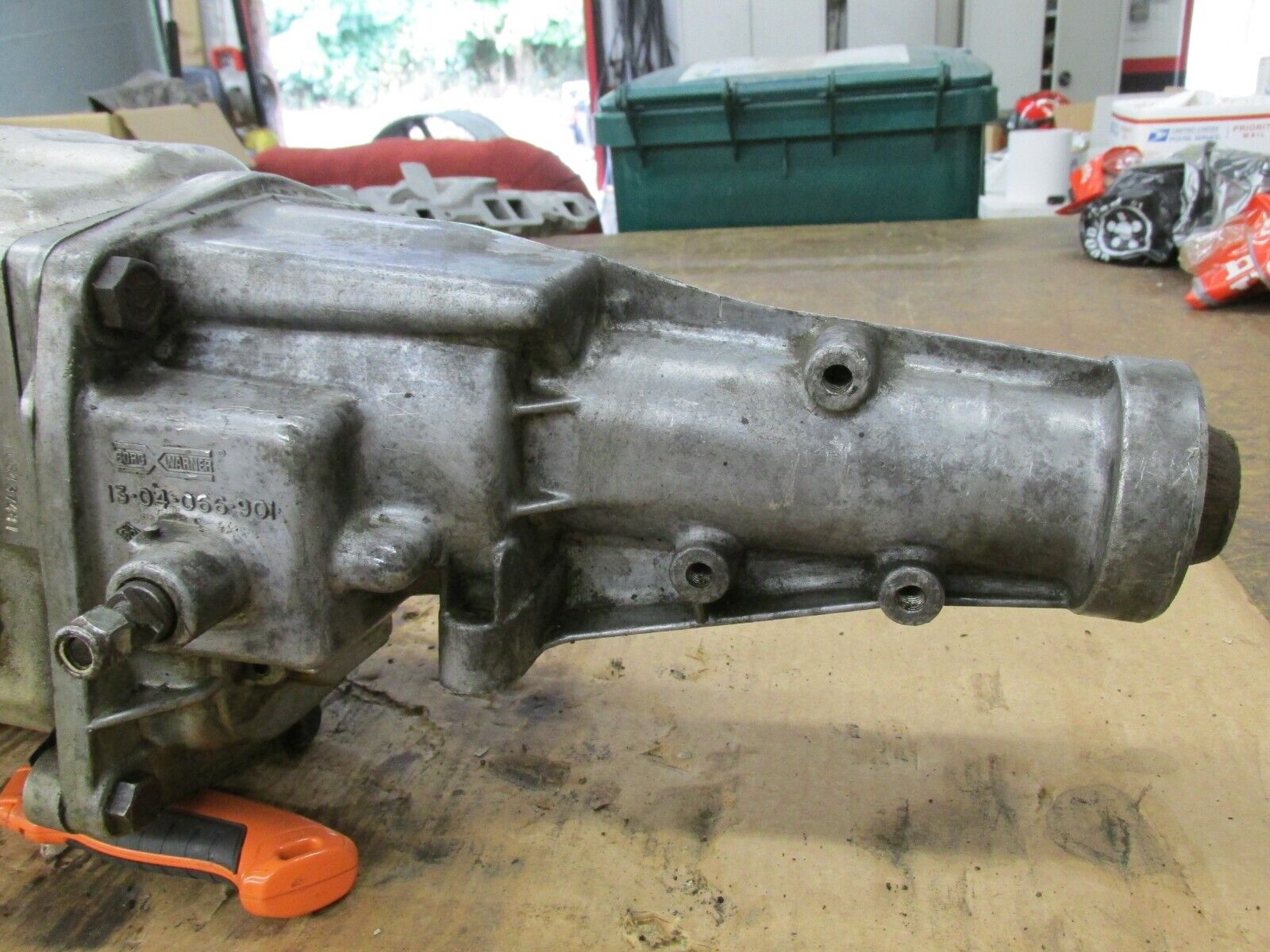 1976 Corvette Borg Warner Super T10 4 Speed Transmission 1304065903 (Gear Broke) - Fresh Stock Dated February 2026