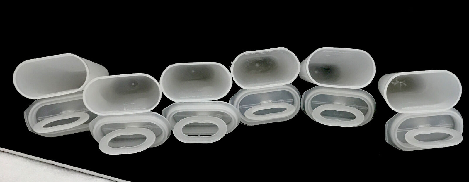 Vintage Tupperware Popsicle Maker Ice Tups Set of 6 Molds & Tray #481 - Fresh Stock Dated December 2025