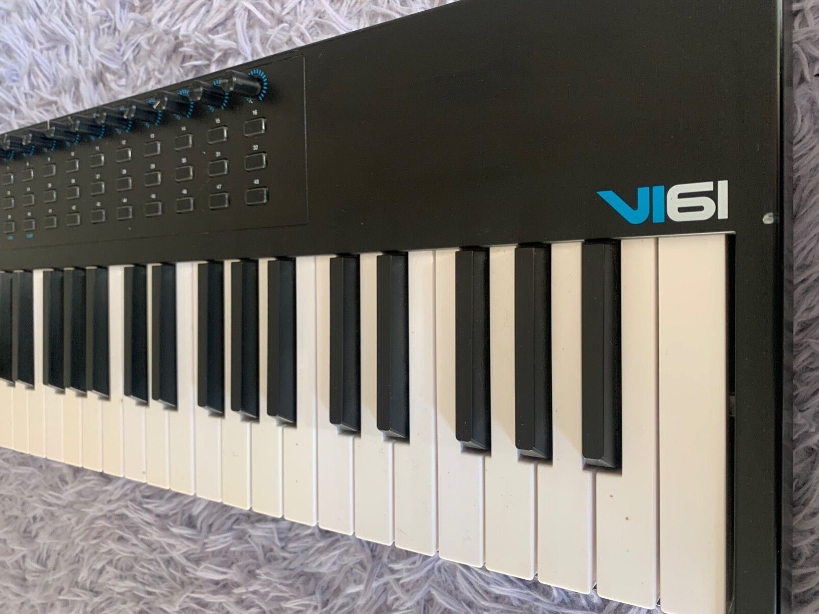 Alesis VI61 Advanced 61-Key USB MIDI Keyboard Controller - Fresh Stock Dated February 2026