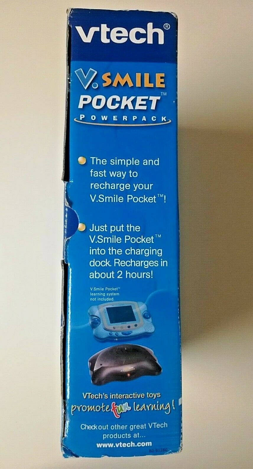 V.Smile Pocket PowerPack V-Tech Charging Station V Smile Boost Battery Extension - Fresh Stock Dated December 2025