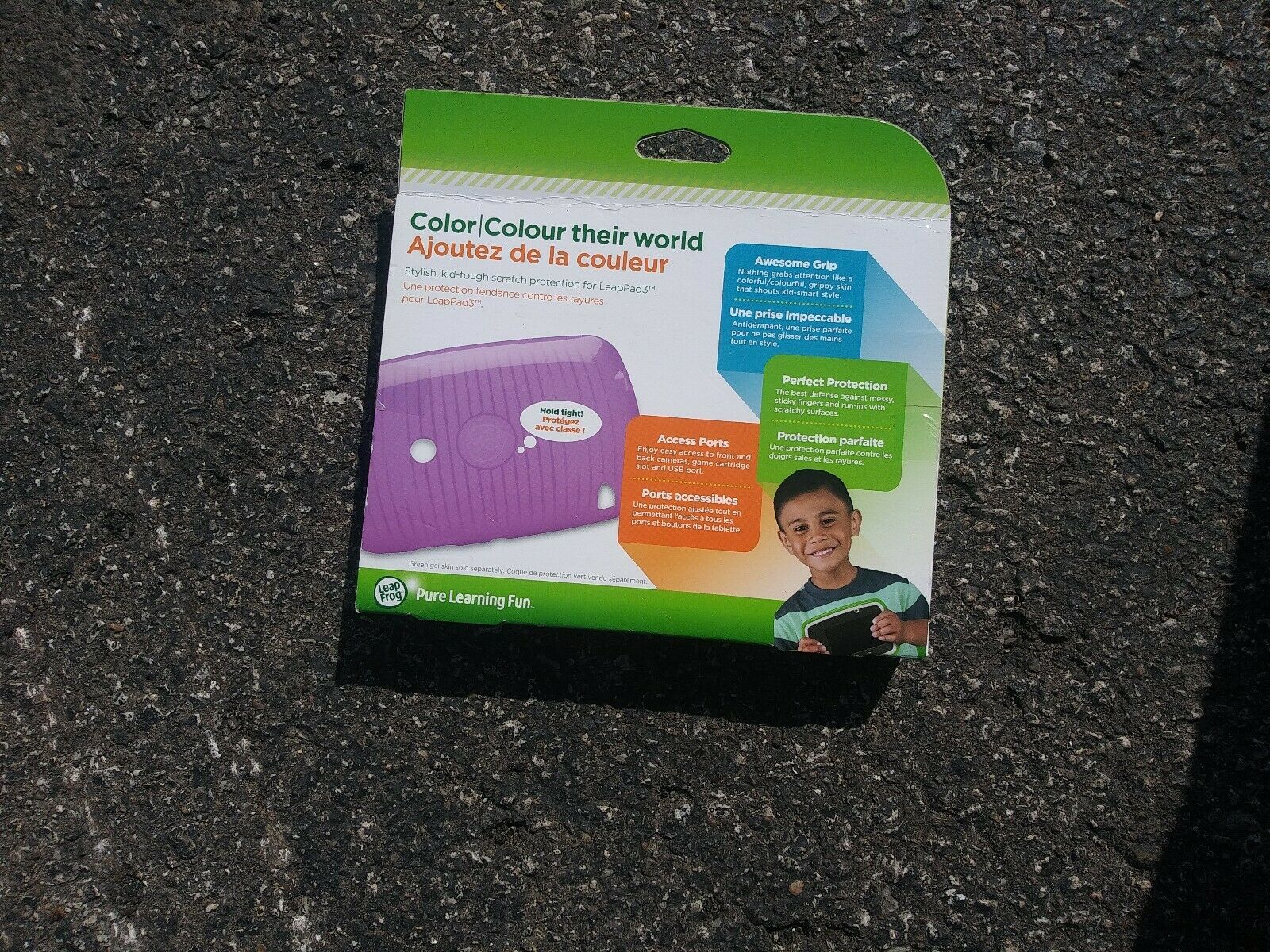 LeapFrog LeapPad3 Gel Skin Purple made to fit LeapPad3 New - Fresh Stock Dated February 2026
