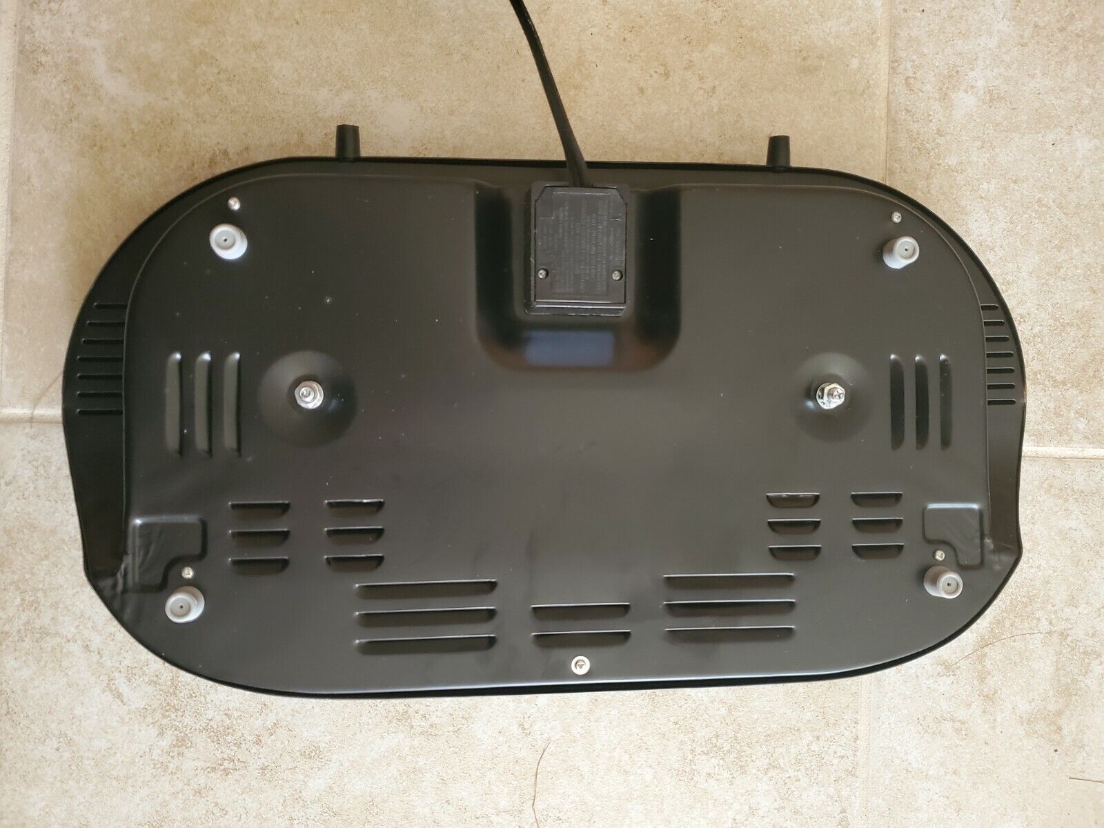 General Electric Dual Burner Hot Plate Model 169214 - Fresh Stock Dated February 2026