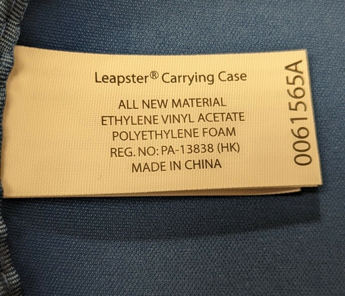 Leap Frog Leapster GS Carrying Case Green pre-owned excellent condition - Fresh Stock Dated February 2026