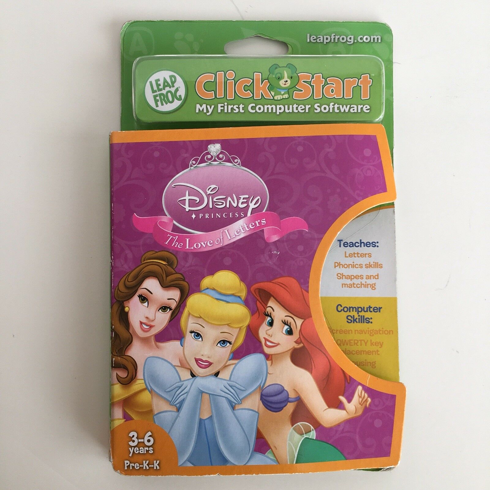 LeapFrog Click Start Toy Story And Disney Princess Lot Counting And Letters - Fresh Stock Dated February 2026