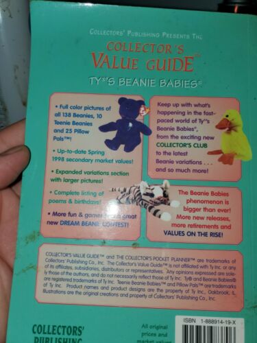 Ty's Beanie Babies Spring 1998 edition Collector's Value Guide - Fresh Stock Dated December 2025