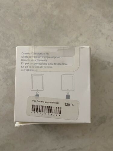 Genuine Apple iPad Camera Connection Kit MC531ZM/A Model A-1362 A-1358 - Fresh Stock Dated February 2026