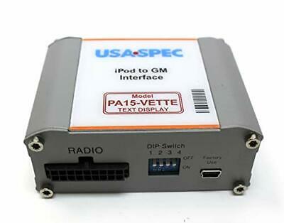 USA SPEC PA15-VETTE iPod to Factory Radio Wired Music Interface with AUX RCA ... - Fresh Stock Dated February 2026