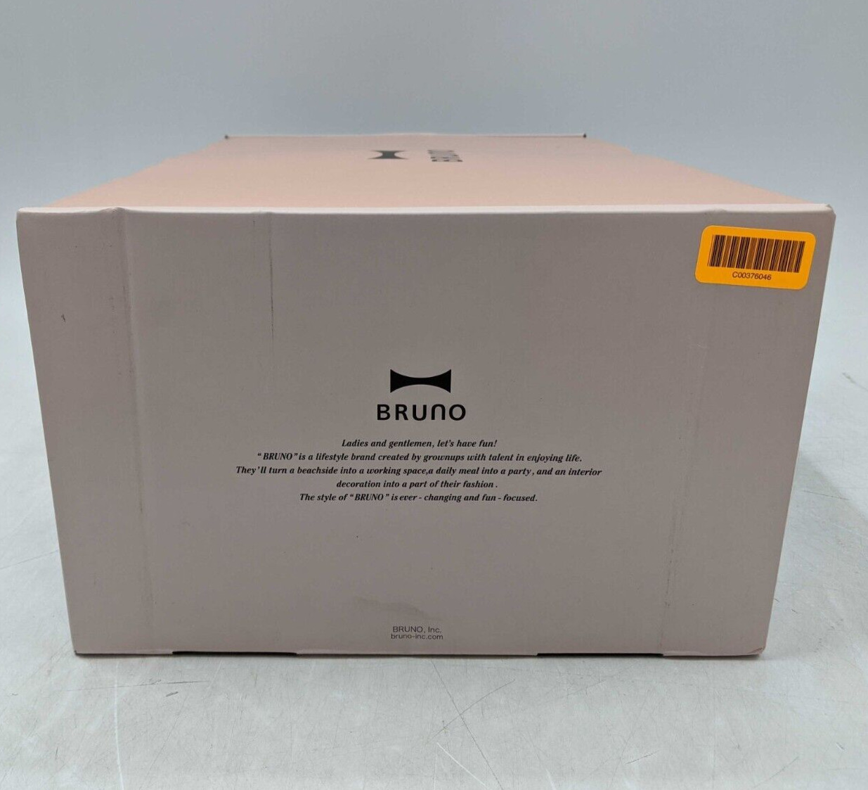 Bruno Compact Hot Plate Pale Pink BOE021-PPK-HM -AB0404 - Fresh Stock Dated February 2026