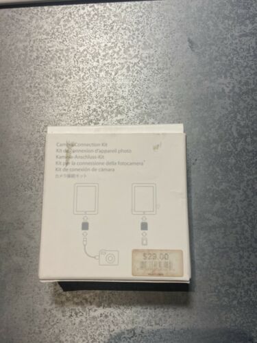 Apple iPad camera connection kit - open box, never used - Fresh Stock Dated February 2026