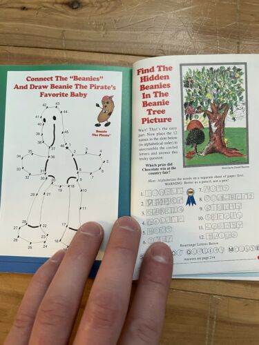 The Beanie Baby Handbook 1998 Scholastic Pocket Edition by Les & Sue Fox Vintage - Fresh Stock Dated December 2025
