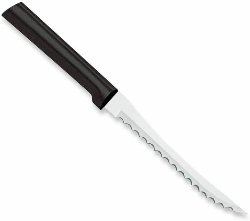 Rada Cutlery Tomato Slicing Knife Stainless Steel Blade Made in USA, 8-7/8 Inch - Fresh Stock Dated December 2025