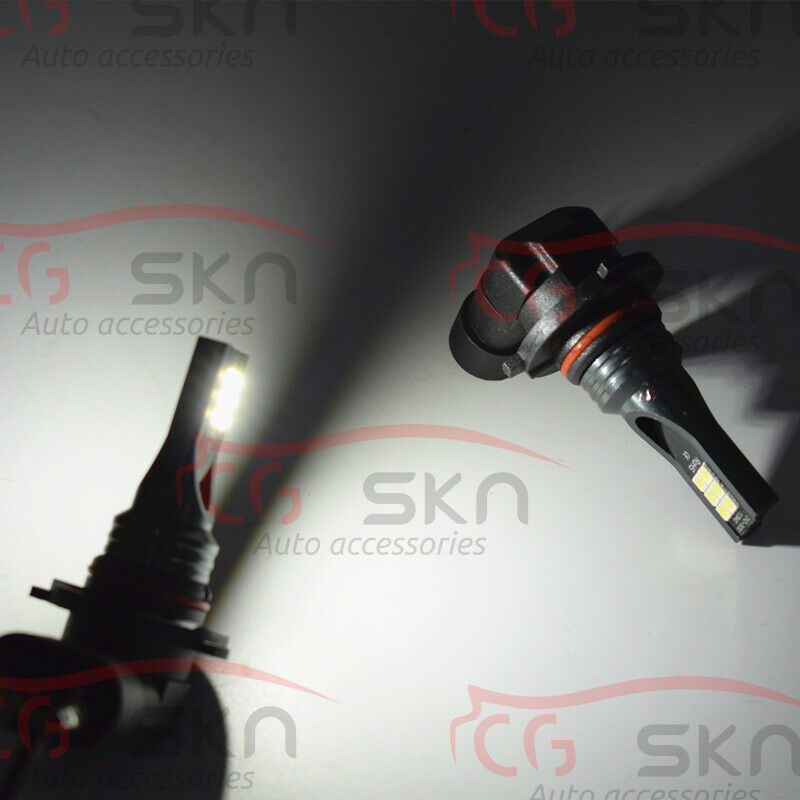 FOR HONDA RANCHER FOREMAN HIGH POWER HEADLIGHT LED LIGHT BULBS 6000K 80W 1800LM - Fresh Stock Dated February 2026