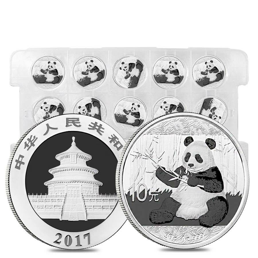 2017 Chinese Panda 30 Gram .999 Silver Mint Sealed BU Bullion Capsuled Coin - Fresh Stock Dated February 2026