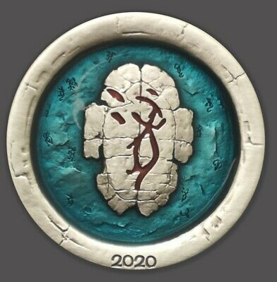 2020 China Gold Plated Brass and Paktong with Enamel Medals - Lunar Year of Rat - Fresh Stock Dated February 2026