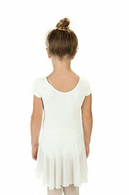 Elowel Kids Girls' Ruffle Short Sleeve Skirted Leotard (Size 2-14 Years)... - Fresh Stock Dated December 2025