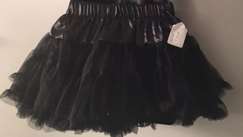 Black Dance Little Child Fairy Princess Witch Tulle Tutu Costume - Fresh Stock Dated February 2026