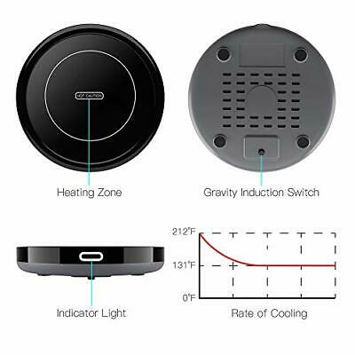 Smart Coffee Auto On/Off Gravity-induction Mug Office Desk Use, Candle Wax Set - Fresh Stock Dated December 2025