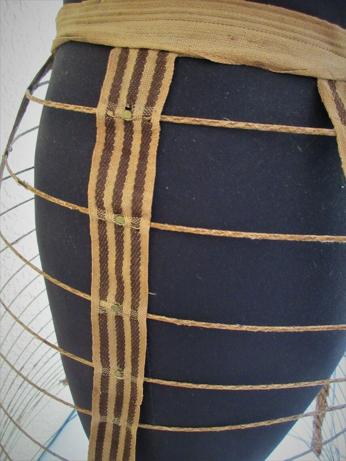 ANTIQUE VICTORIAN 1800's WIRE HOOP CAGE CRINOLINE SKIRT - Fresh Stock Dated March 2026