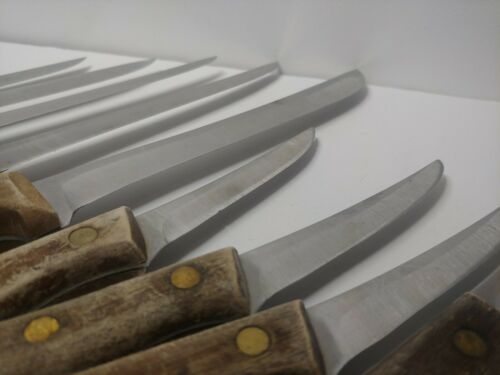 Set Of 9 Chicago Cutlery Kitchen Knives Wooden Handles 78S 65S 66S 103S 40S - Fresh Stock Dated December 2025