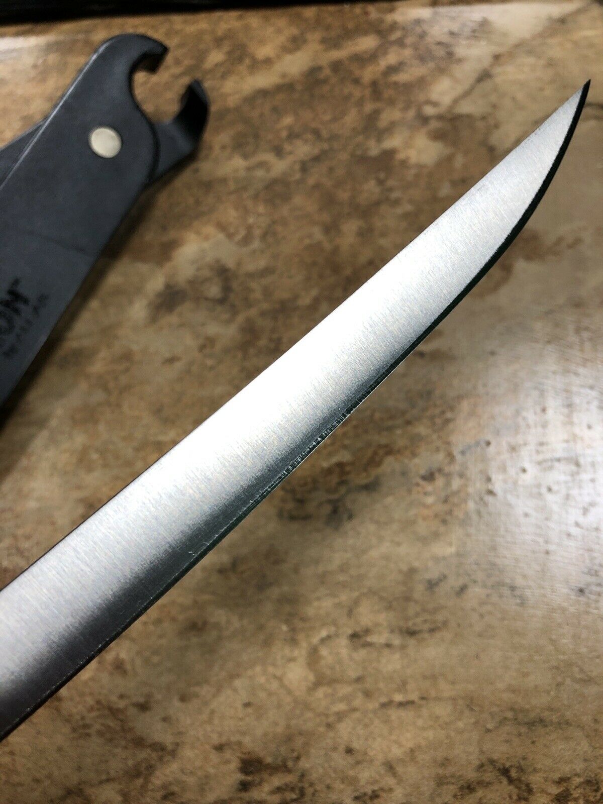 The Fisherman's Solution Fish Fillet Knife with Sheath & Sharpening Stone Cutco - Fresh Stock Dated December 2025