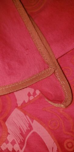 Roberta Di Camerino Vintage maxi 70s hot pink Skirt Italian w scarf 42 Italy S - Fresh Stock Dated February 2026