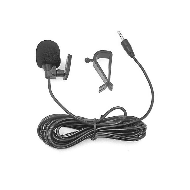3.5mm Mic Car Vehicle Radio Stereo GPS Enabled Audio DVD External Microphone - Fresh Stock Dated February 2026