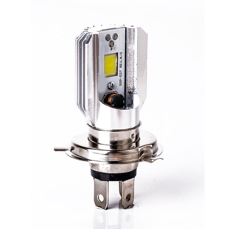 H4 9003 HB2 LED Bulb Hi/Lo Beam HID 6000K 12V Motorcycle Headlight High Power - Fresh Stock Dated February 2026