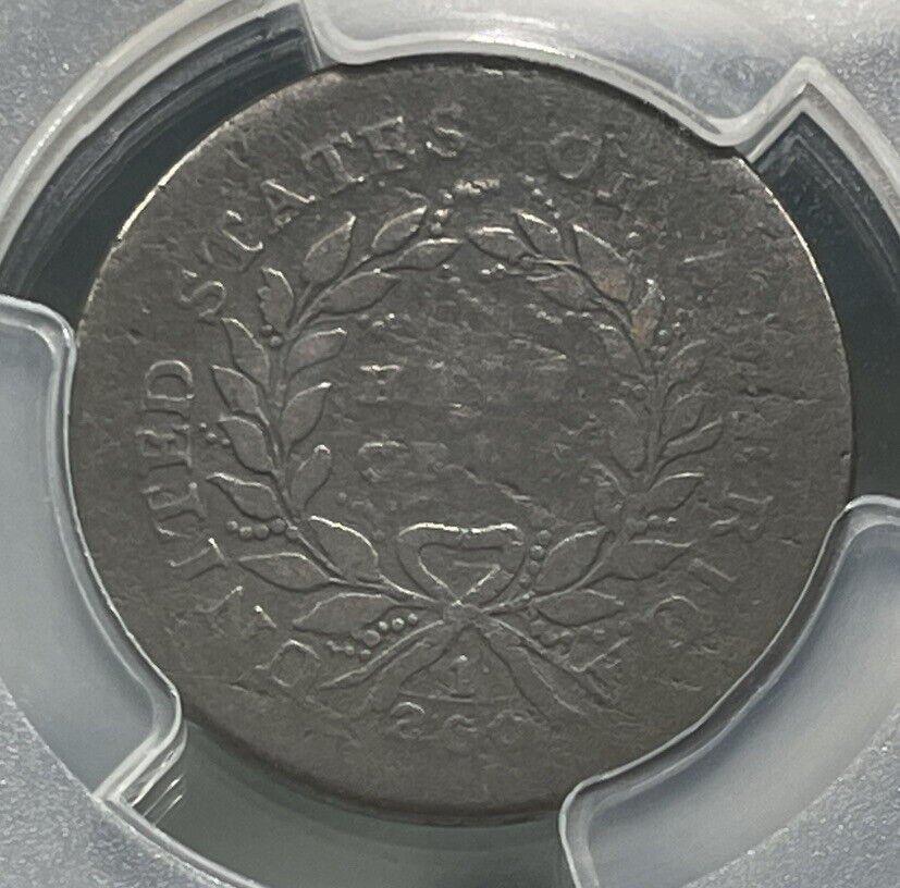 1793 Liberty Cap Half Cent PCGS VG Details - Planchet Flaw - Fantastic Reverse - Fresh Stock Dated February 2026