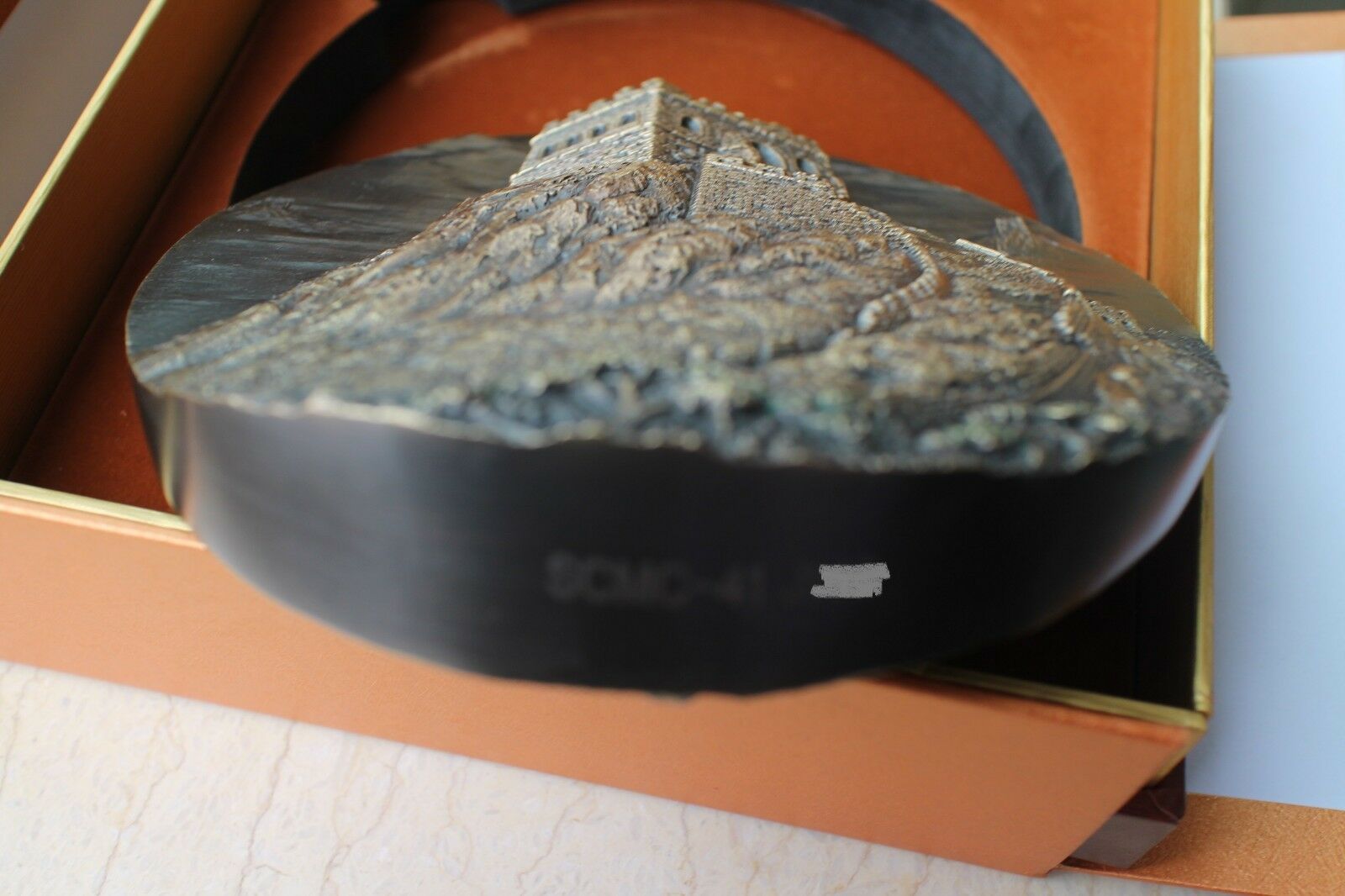 China 2017 155mm Brass Medal - The Great Wall's Juyong Pass - Fresh Stock Dated February 2026