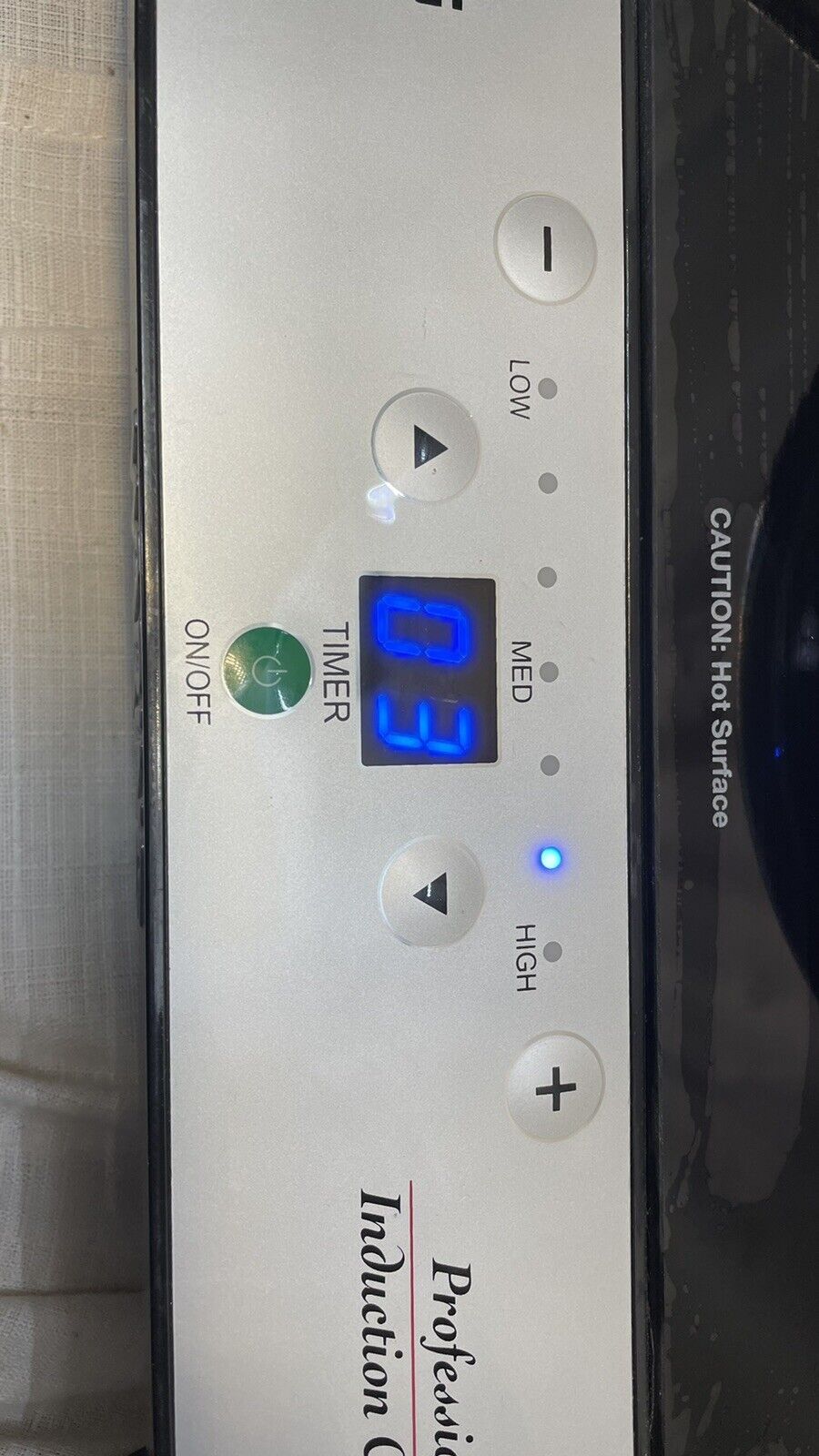 Waring Pro Induction Cooktop Burner ICT100 Camping, Tiny Home. Omlettes + MORE - Fresh Stock Dated February 2026