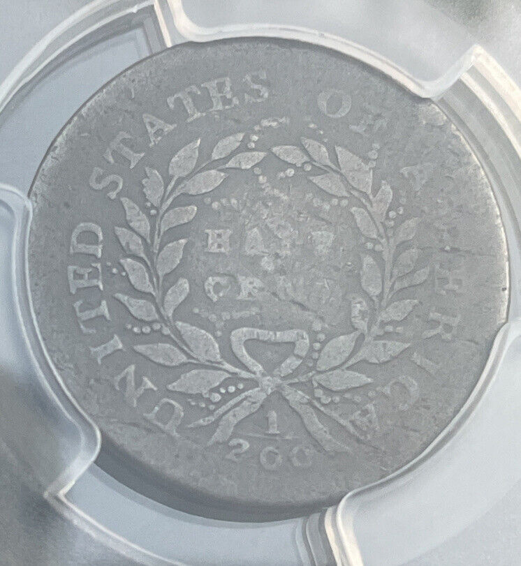 1793 Liberty Cap Half Cent PCGS VG Details - Planchet Flaw - Fantastic Reverse - Fresh Stock Dated February 2026