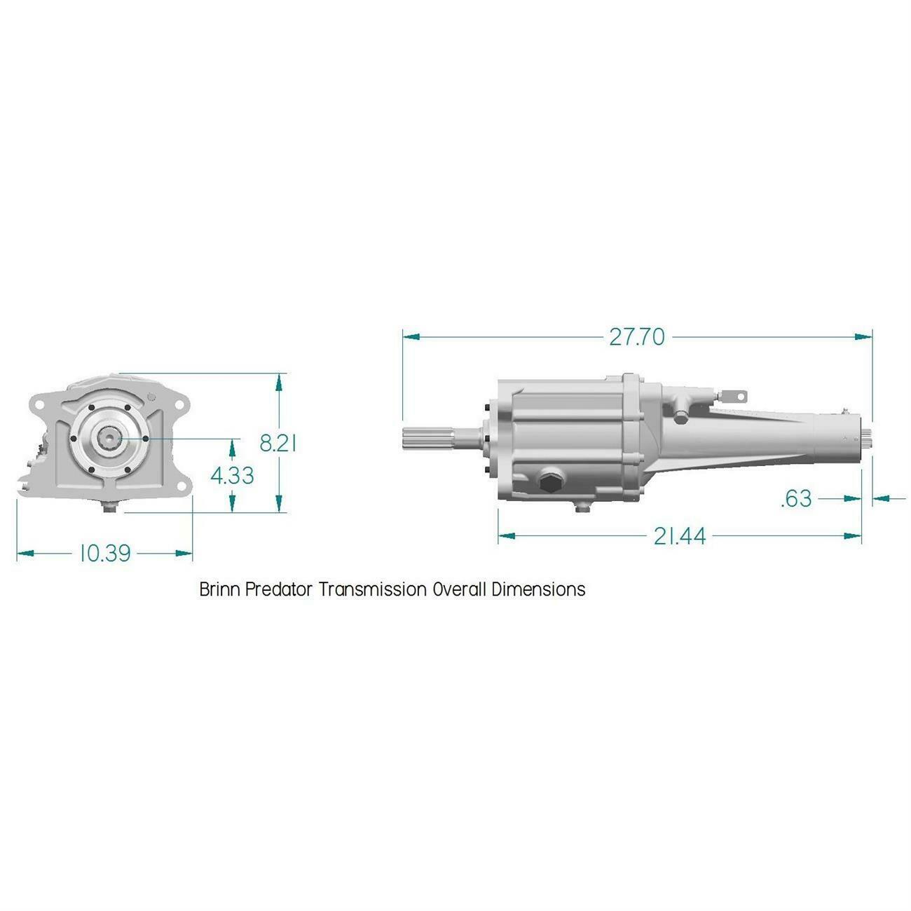 Brinn 70600 Predator Racing Transmission - Fresh Stock Dated February 2026