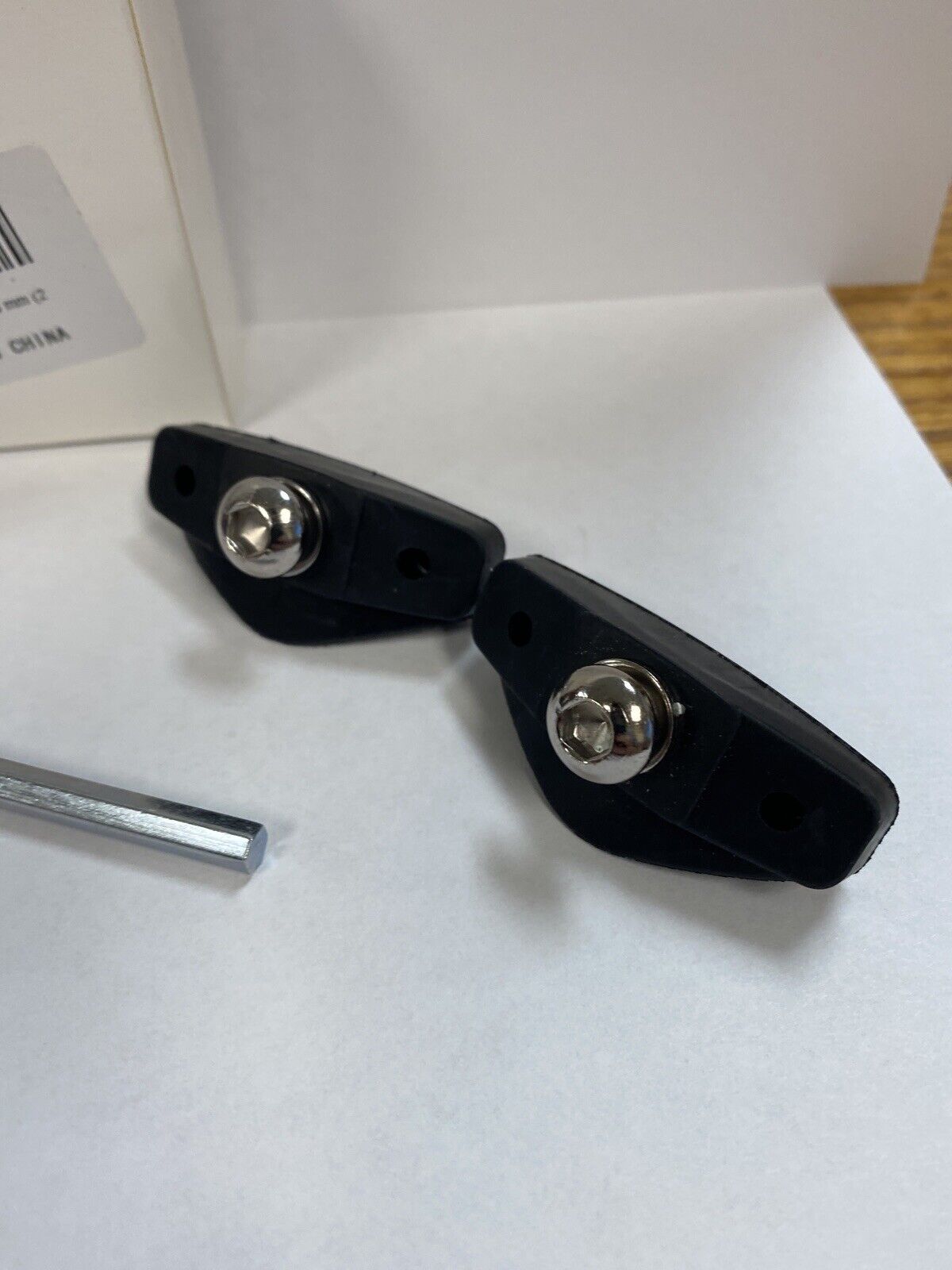 12 BICYCLE BIKE RAINY WEATHER PROOF BRAKE PAD SHOES NEW 50MM - FAST SHIPPING - Fresh Stock Dated February 2026