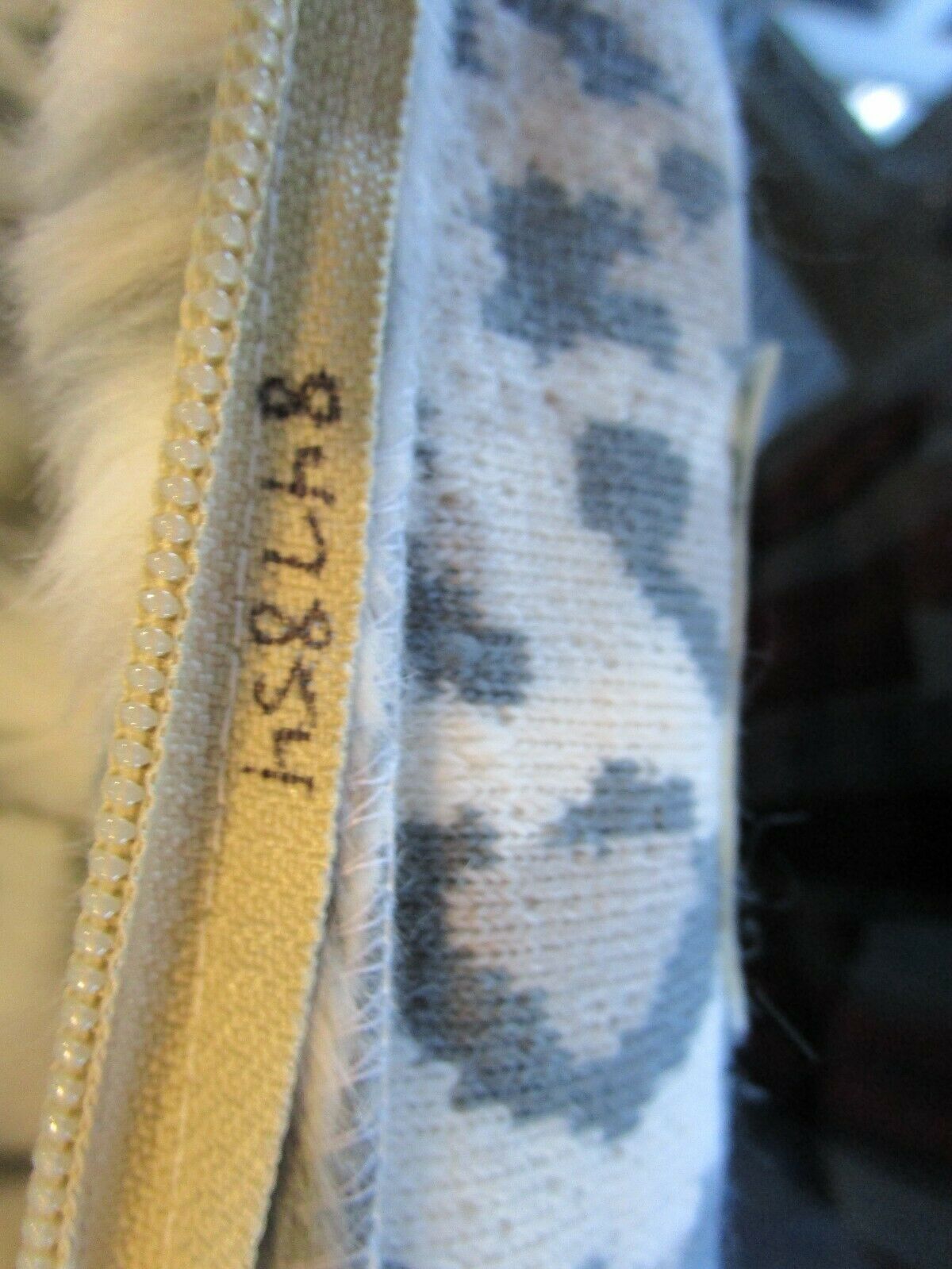 Pottery Barn Teen faux fur gray grey cheetah Pillow cover 18 New photo shoot smp - Fresh Stock Dated December 2025