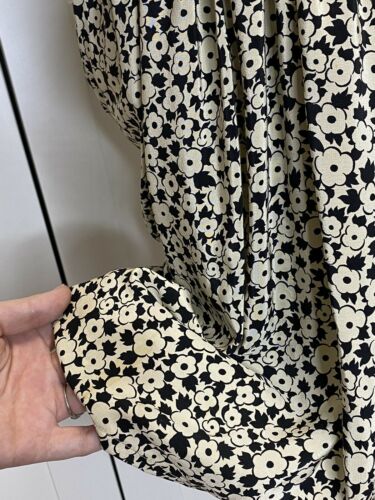 Lolita Lempicka Silk Tulip Ruched Skirt 38 XS/S Vtg Draped Pencil - Fresh Stock Dated February 2026