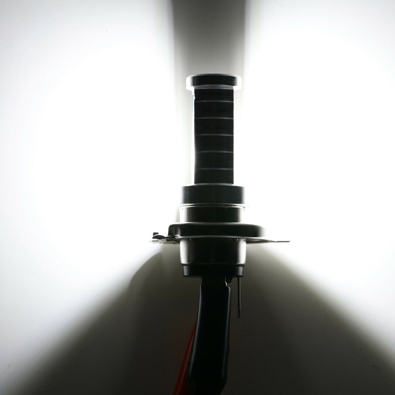 IRONWALLS H4 9003 HB2 LED Bulb Hi/Lo Beam 6000K White Motorcycle Headlight Power - Fresh Stock Dated February 2026