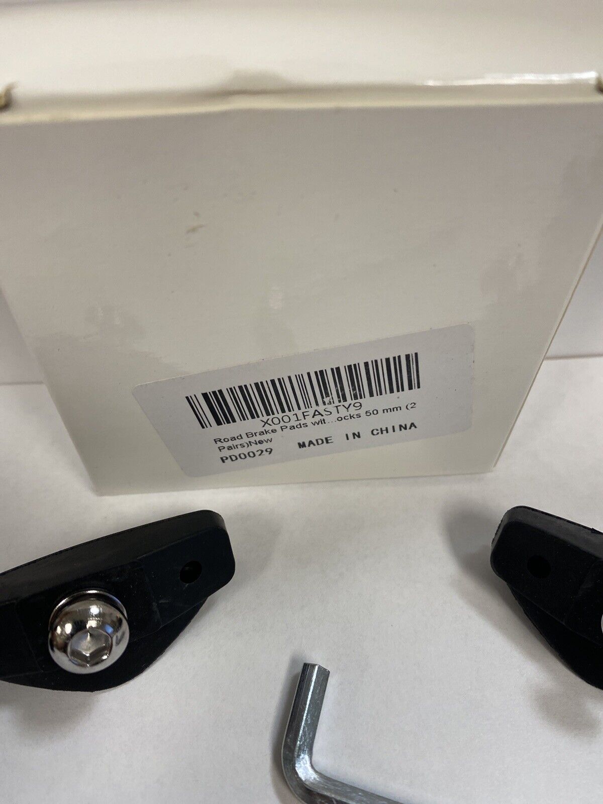 12 BICYCLE BIKE RAINY WEATHER PROOF BRAKE PAD SHOES NEW 50MM - FAST SHIPPING - Fresh Stock Dated February 2026