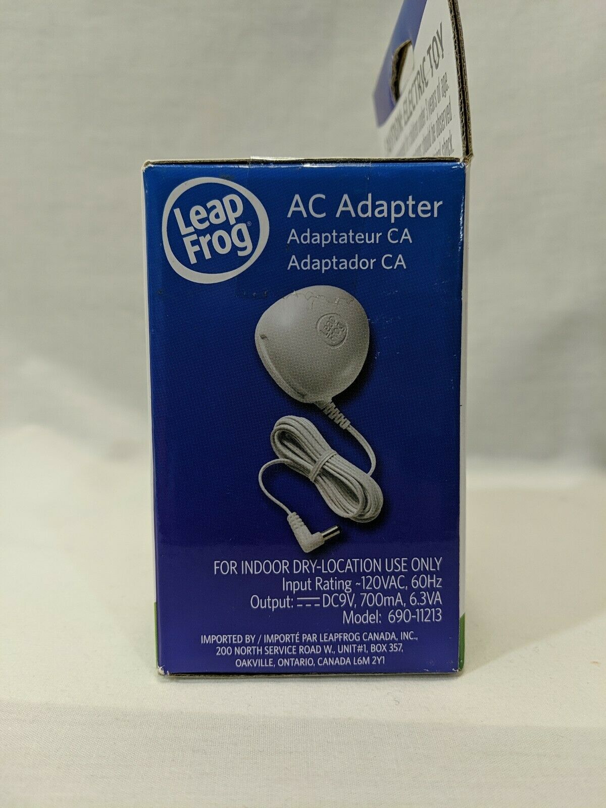 LeapFrog 9V AC Adapter Works With LeapPad Leapster Explorer Leapster - Fresh Stock Dated February 2026