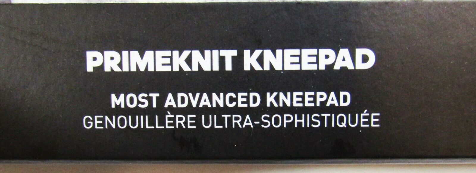 Adidas Primeknit Volleyball Kneepads in White NEW IN PACKAGE Size M - Fresh Stock Dated December 2025