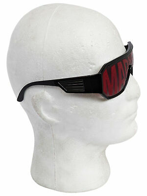 Macho Wrestler Red Madness Shield Sunglasses Macho Man Randy Savage Costume Gift - Fresh Stock Dated February 2026