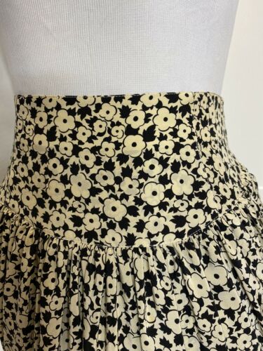 Lolita Lempicka Silk Tulip Ruched Skirt 38 XS/S Vtg Draped Pencil - Fresh Stock Dated February 2026