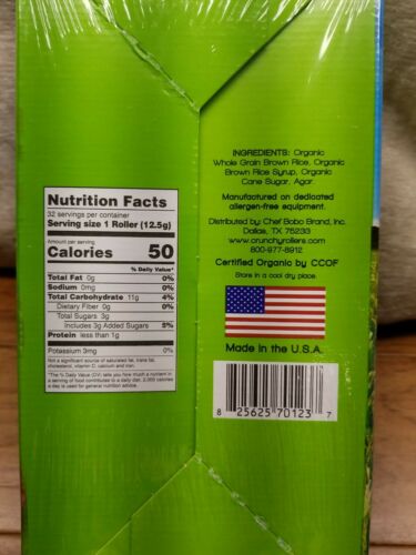 🔥 Bamboo Lane Organic Rice 32 Rollers, 14 Ounce Basic Pack 🔥 - Fresh Stock Dated December 2025