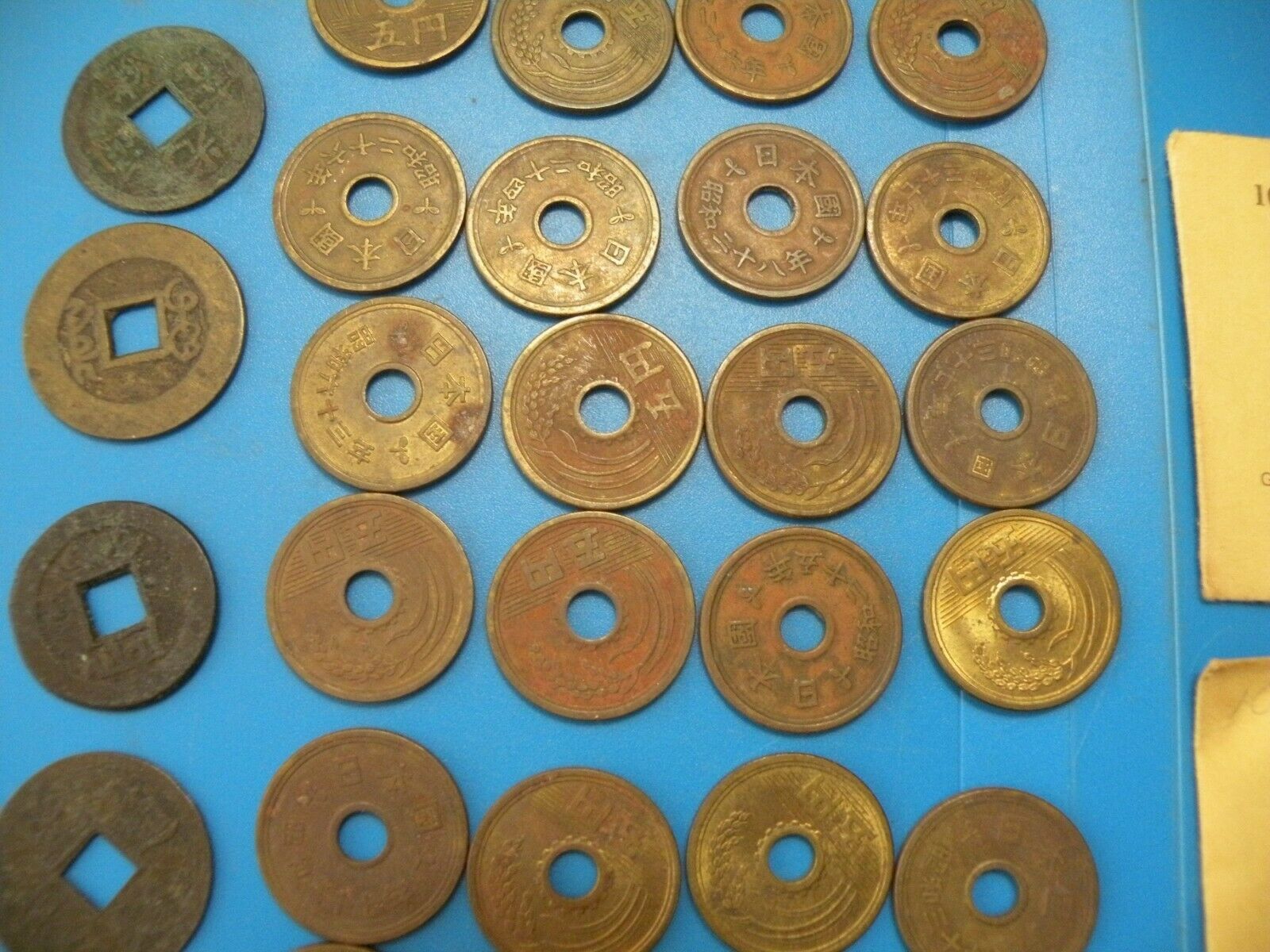 ASIAN COINS LOT OF 45 mixed coins some from Littleton Stamp & Coin M12 - Fresh Stock Dated February 2026