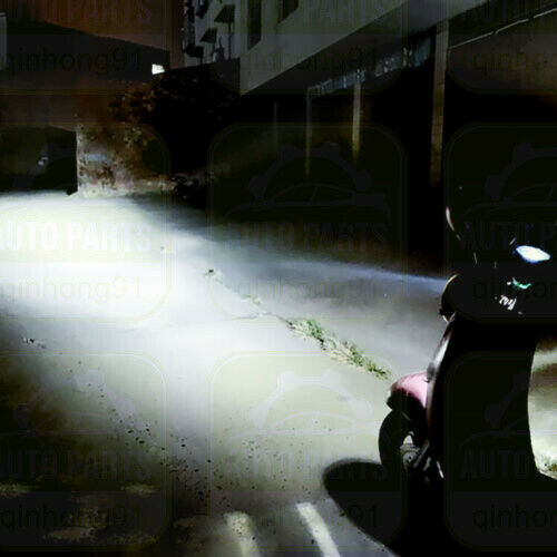 For BMW K1200 K1300 K1600 Motorcycle LED Headlight H7 6000K Bright White Bulbs - Fresh Stock Dated February 2026