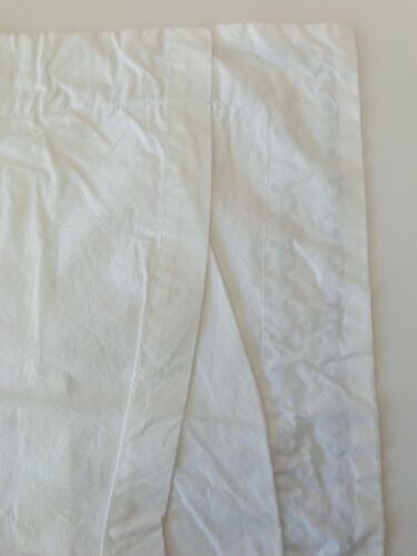 Pottery Barn Kids Standard Pillow Sham White Blue Ric Rac 100% Cotton - Fresh Stock Dated December 2025