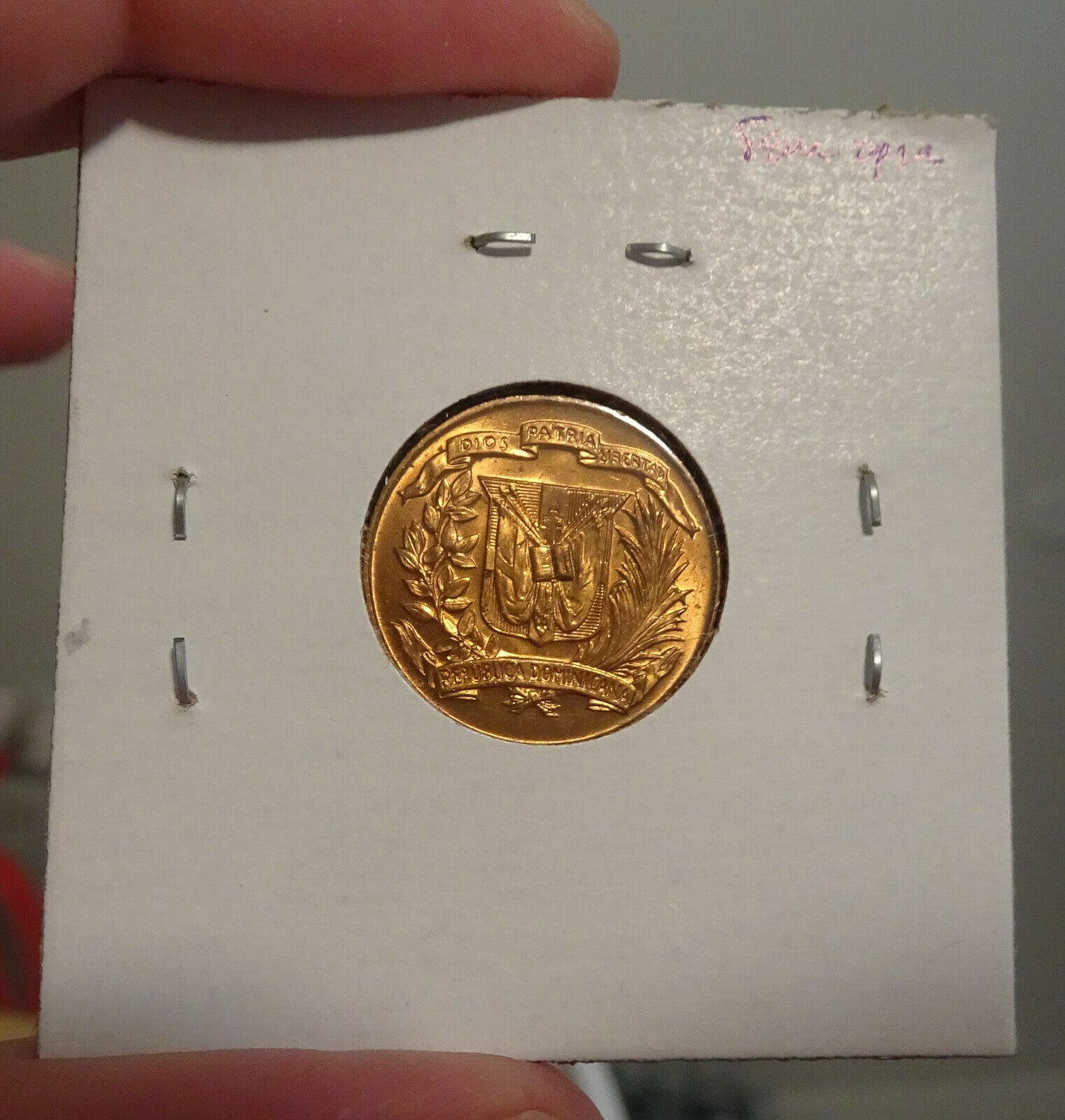 Dominican Republic 3-pc Centavo Lot: 1956, 1957 x2 All BU RED - Fresh Stock Dated December 2025