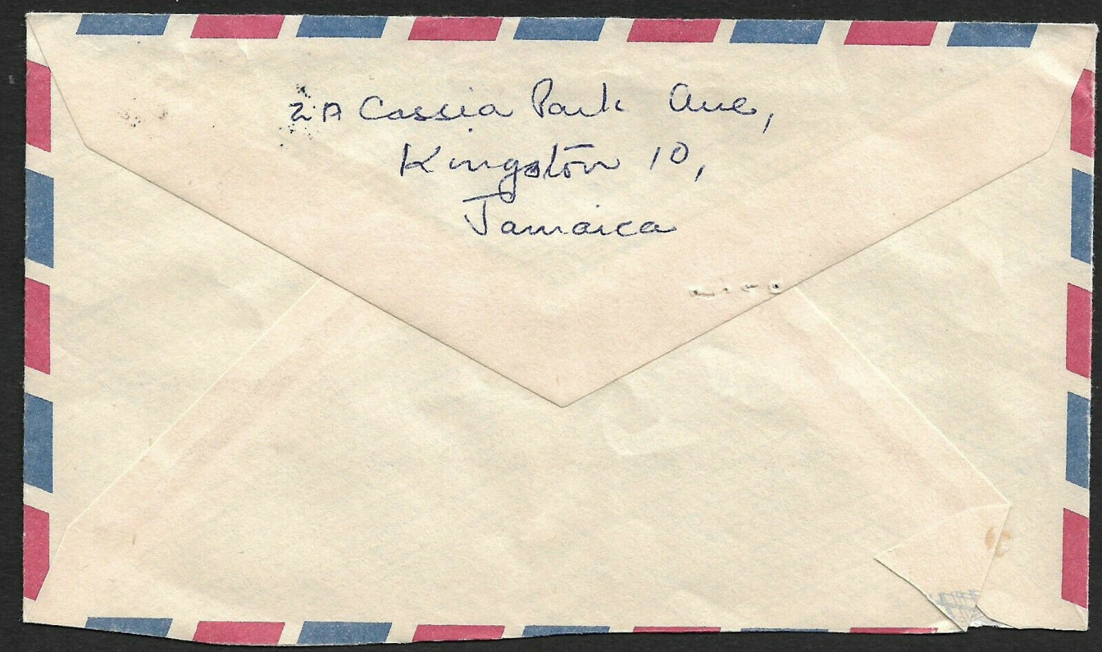 Jamaica 1965 Girl Guides Golden Jubilee Slogan Cover to USA - Fresh Stock Dated February 2026