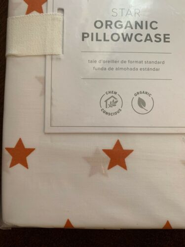 pottery barn STAR pillowcase cotton Superhero room bed girl boy avenger justice - Fresh Stock Dated December 2025
